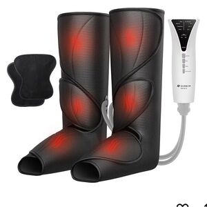 Black Leg Massager with Heat by QUINEAR